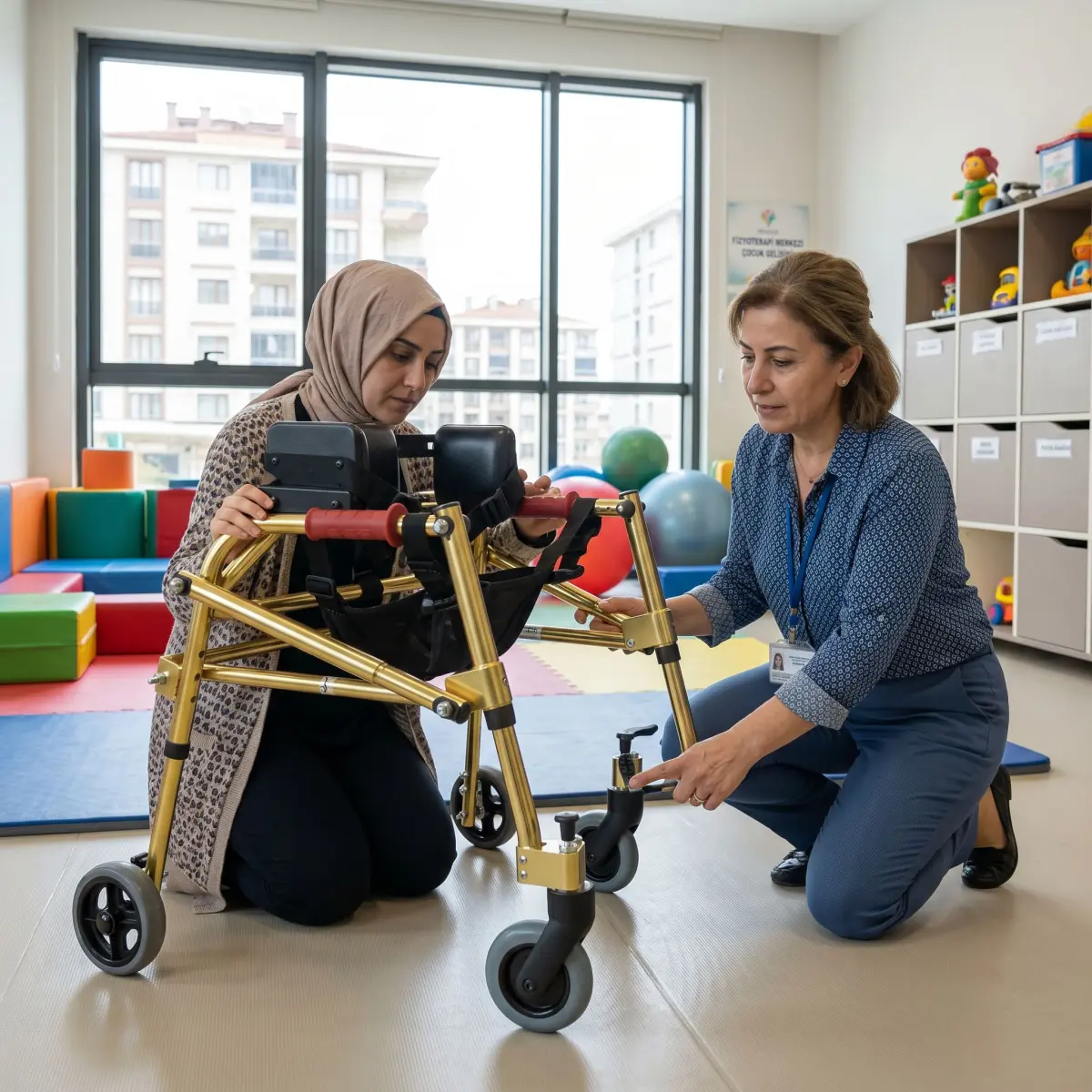 İkinci el ters walker fren, şase ve tekerlek kontrolü yapan uzman ve aile